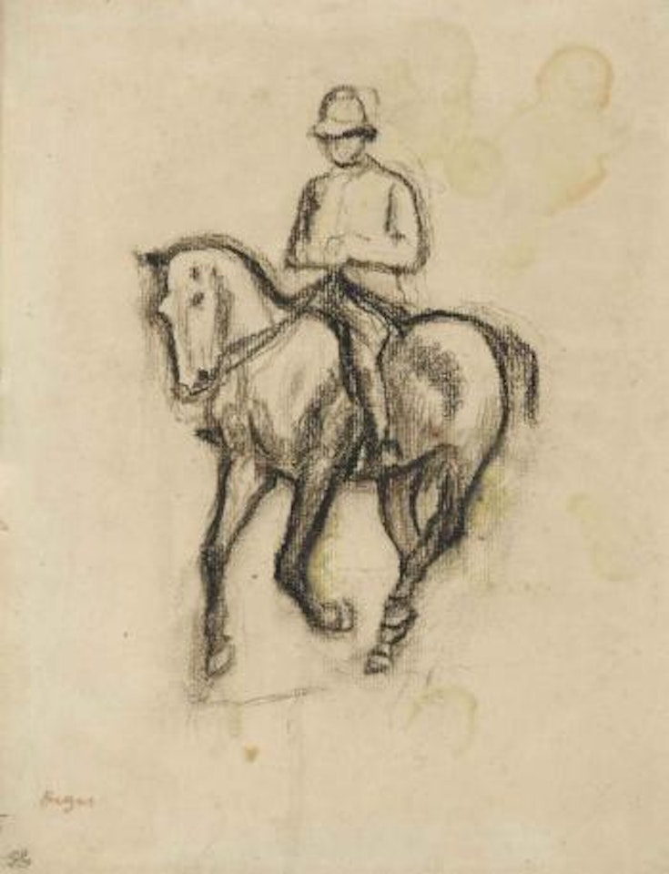 Cavalier by Edgar Degas