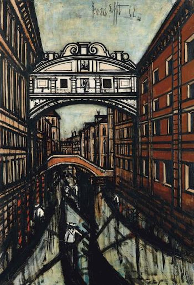 Le pont des Soupirs by Bernard Buffet