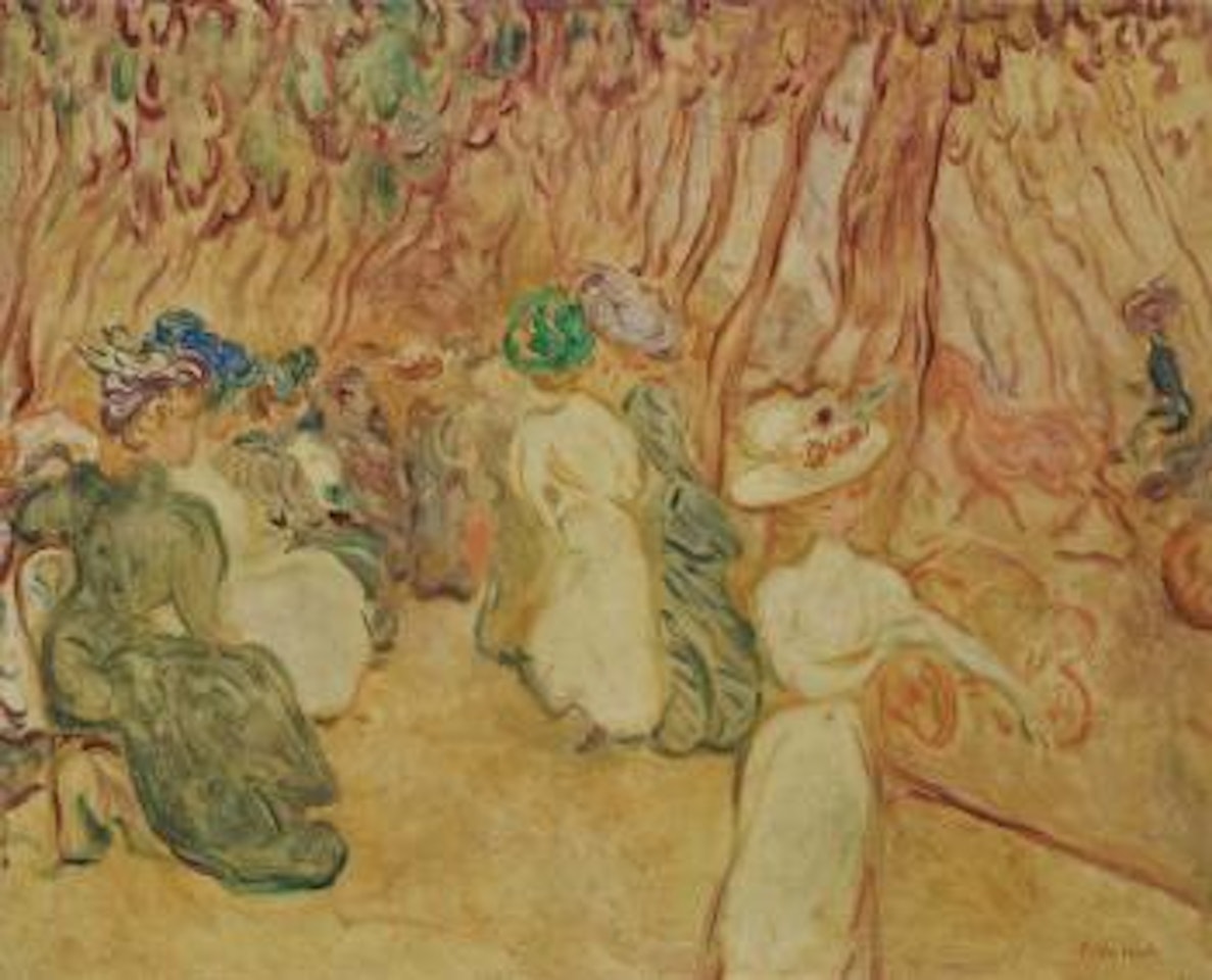 La promenade des élégantes by Louis Valtat