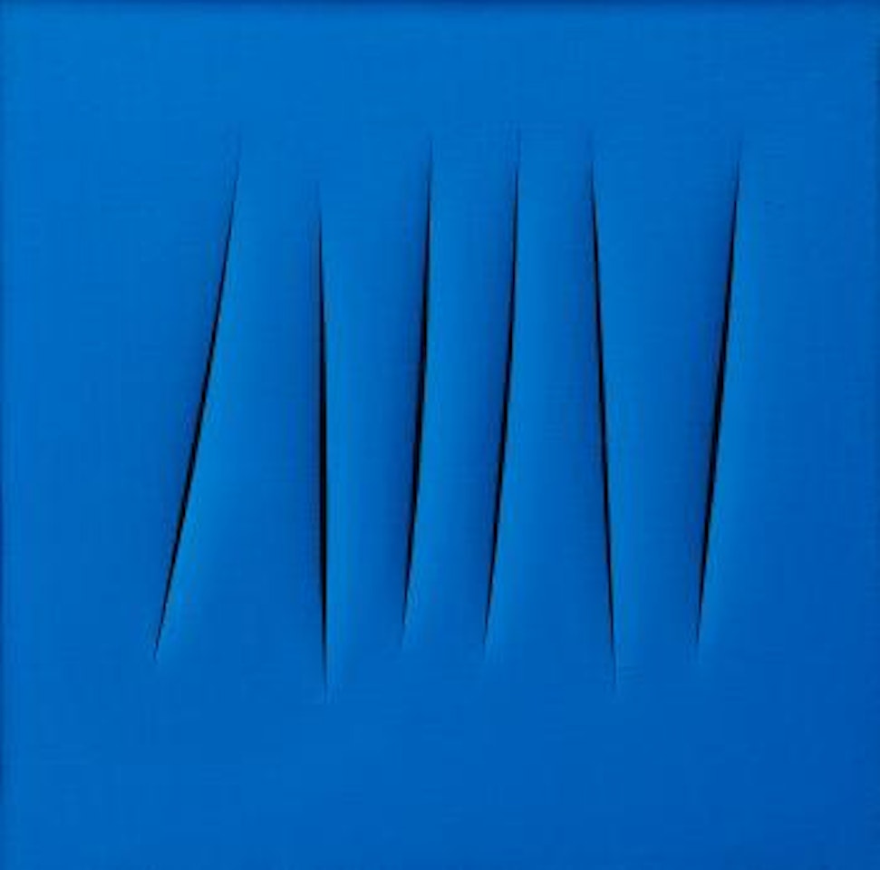 Concetto Spaziale, Attese by Lucio Fontana