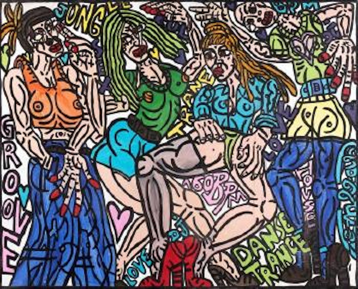 Sans titre by Robert Combas