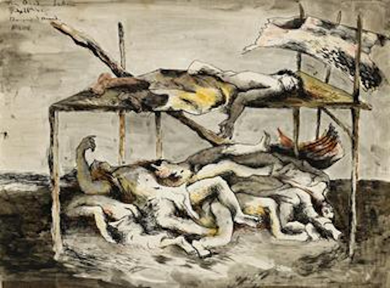 The dead, Labuan, Borneo by Donald Stuart Leslie Friend