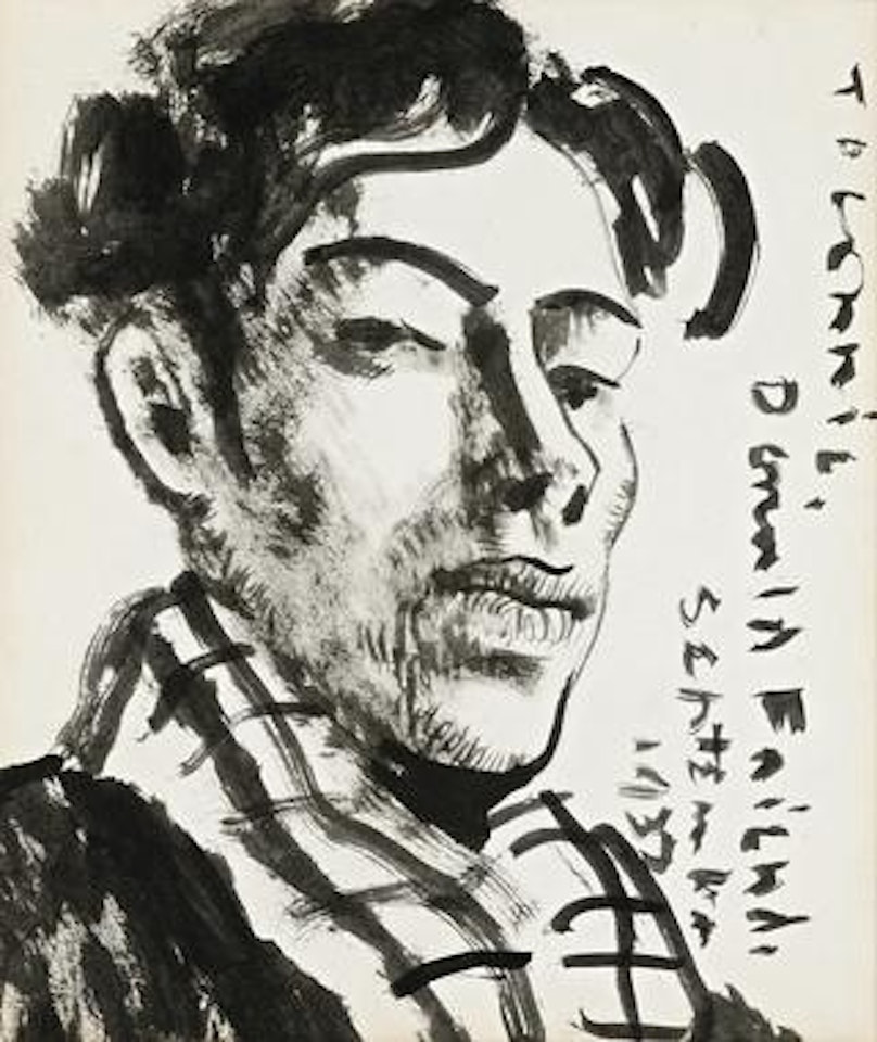 Self portrait by Donald Stuart Leslie Friend