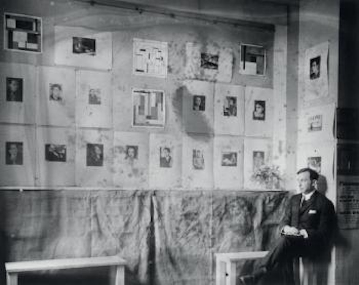 Autoportrait, exposition Sacre du Printemps, Paris by André Kertész