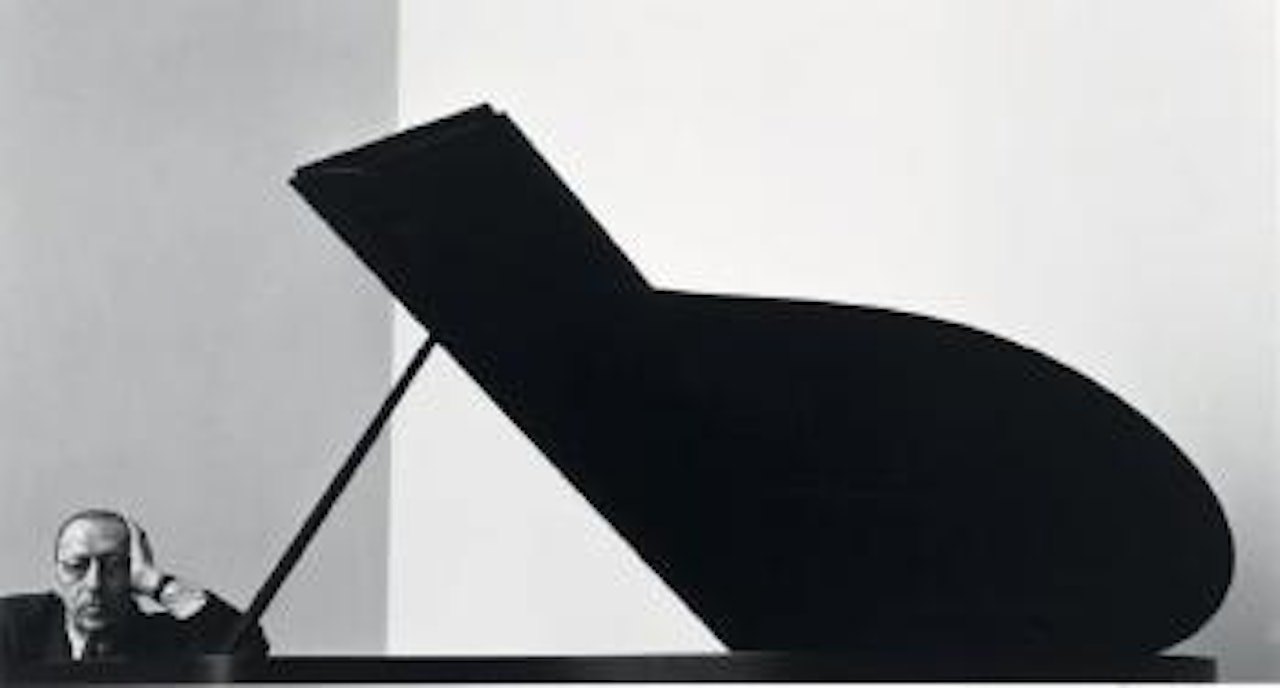 Igor Stravinsky, New York City by Arnold Newman