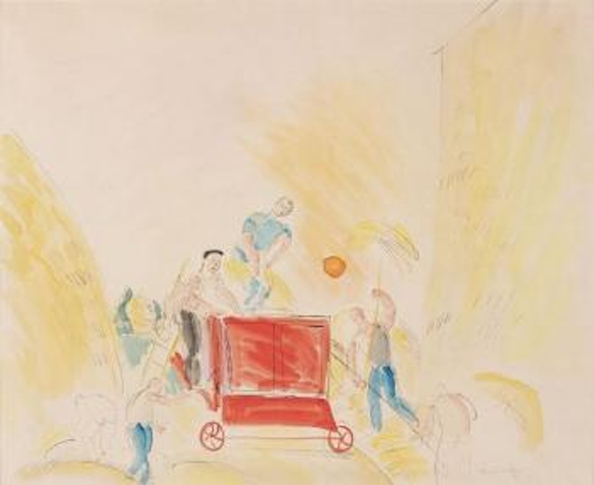 La batteuse by Raoul Dufy