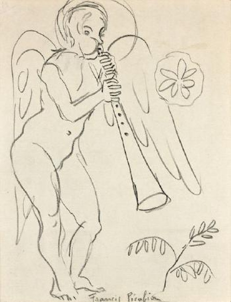 Sans titre (ange) by Francis Picabia