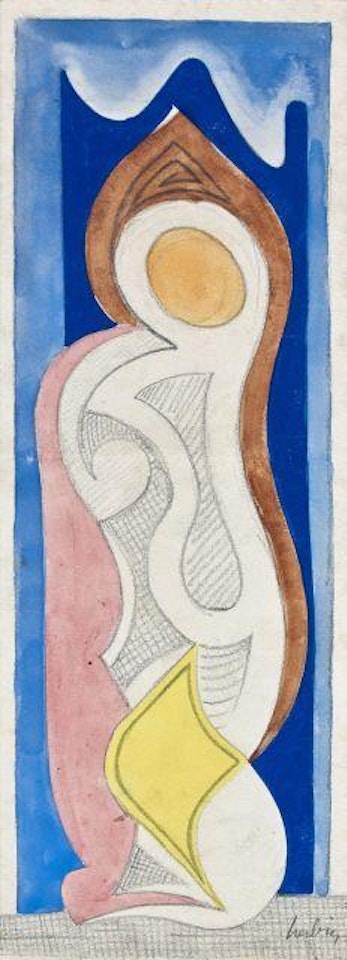 Personnage by Auguste Herbin