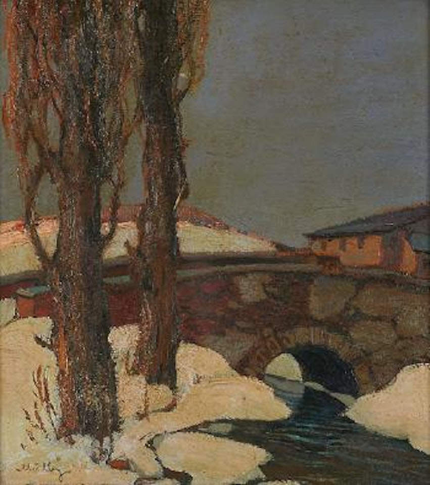 An der Brücke by Oskar Mulley
