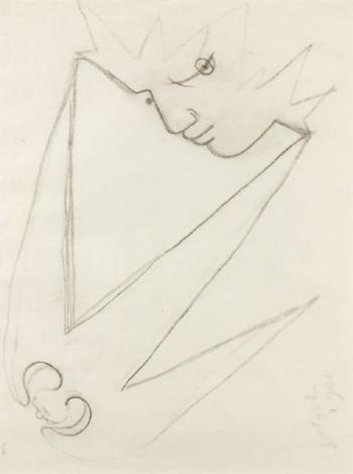 L'ange du sommeil by Jean Cocteau