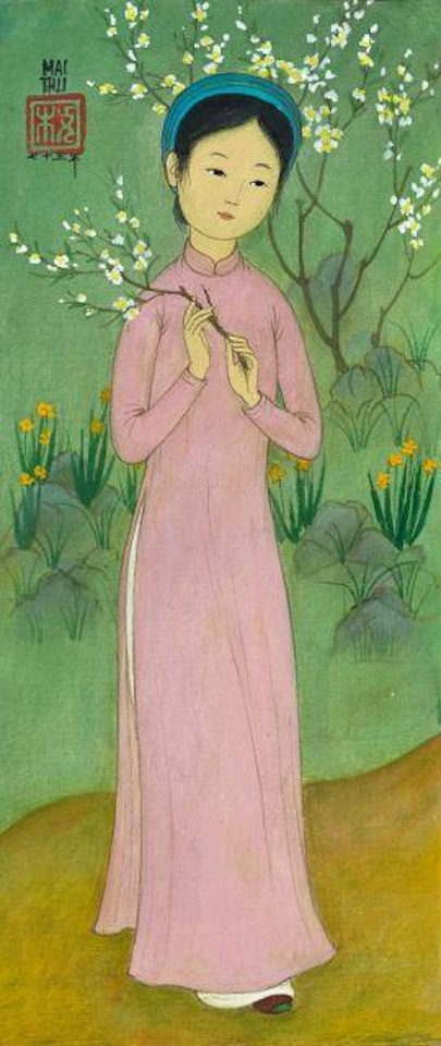 Dans le jardin by Mai Trung Thu