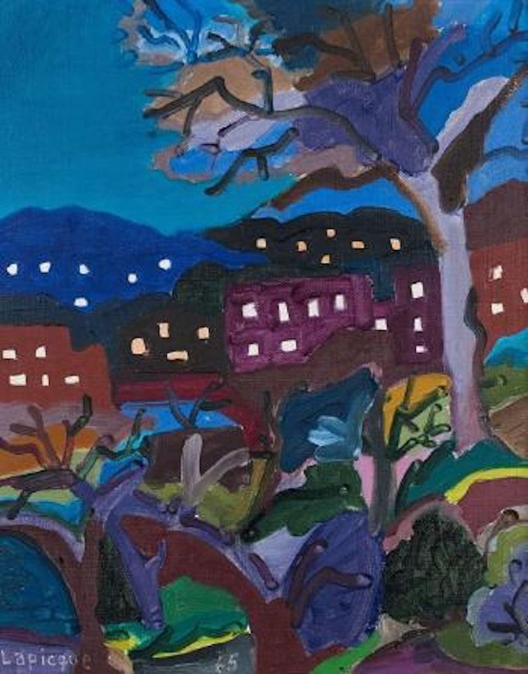 Le Crépuscule en Banlieue by Charles Lapicque
