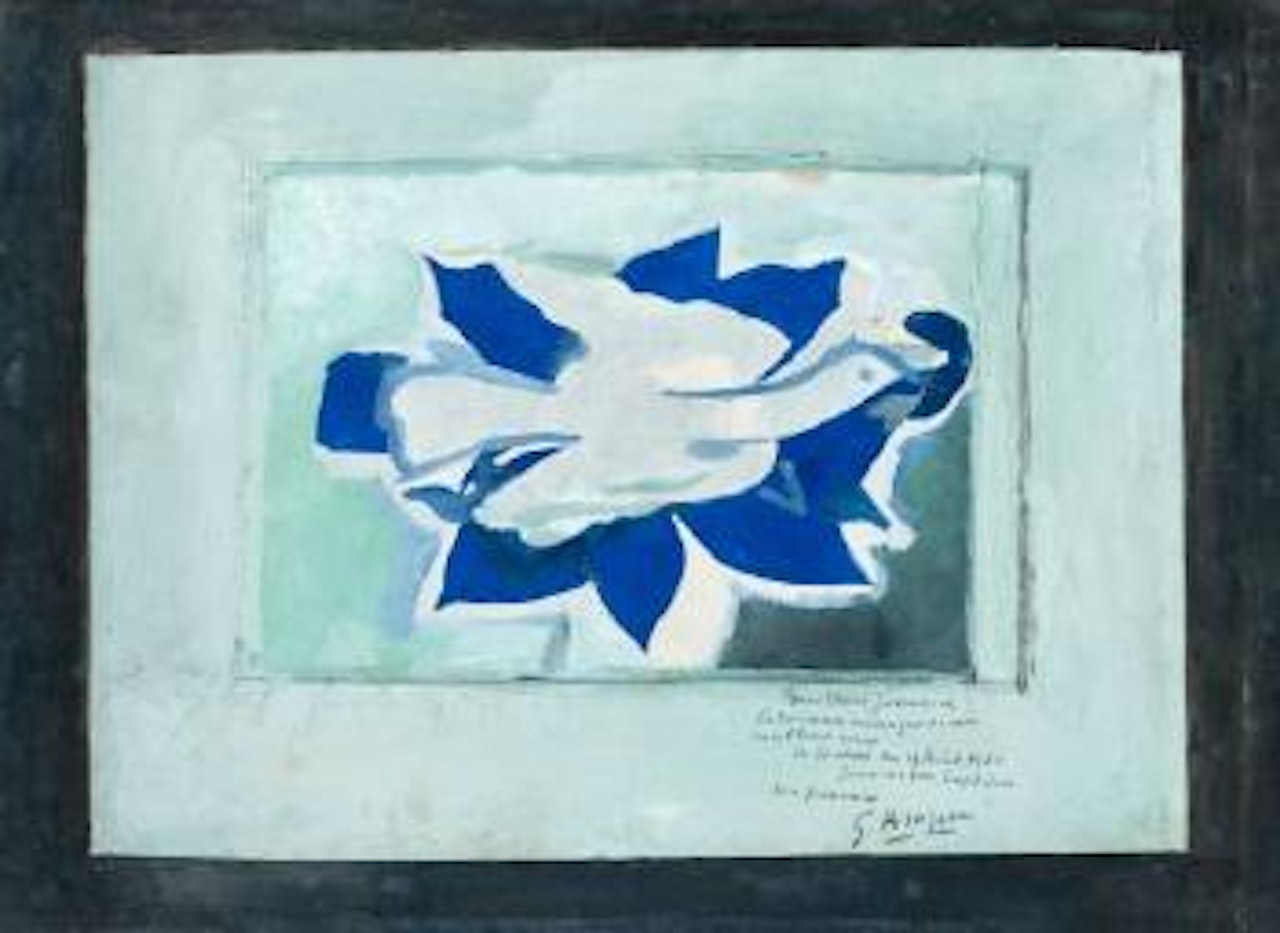L'oiseau Messager by Georges Braque