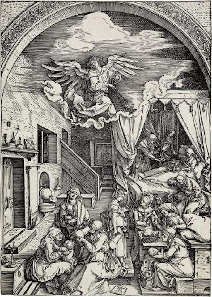 The Birth of the Virgin by Albrecht Dürer