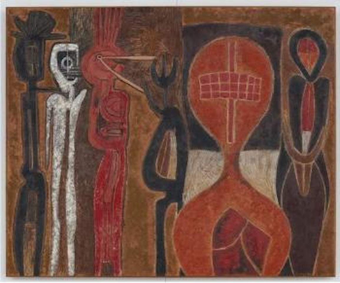 Figural composition by Cecil Skotnes