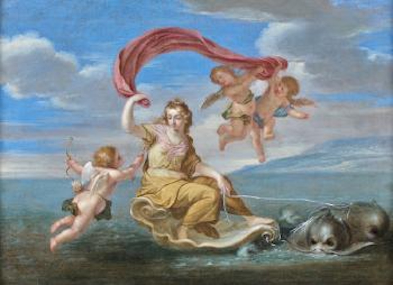 Le triomphe d'Amphitrite by BOLOGNESE SCHOOL