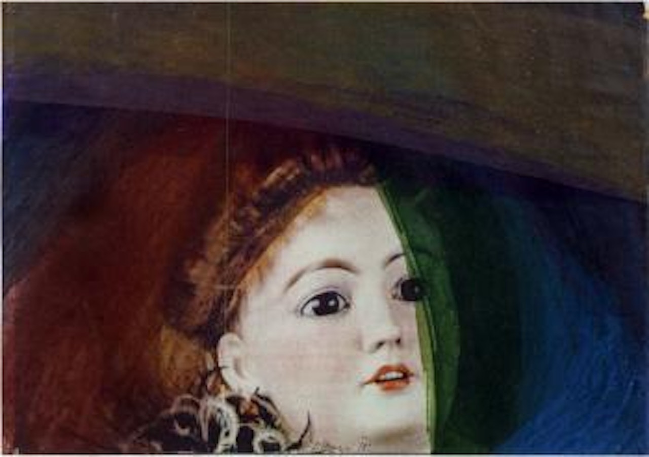 o.T. (aus der Puppen-Serie) by Arnulf Rainer