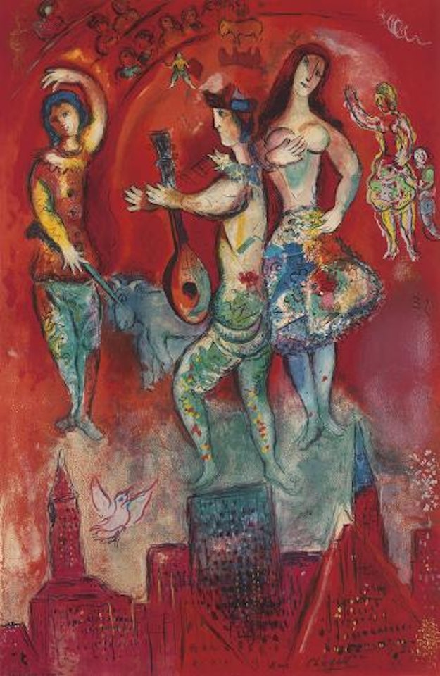 Carmen by Marc Chagall
