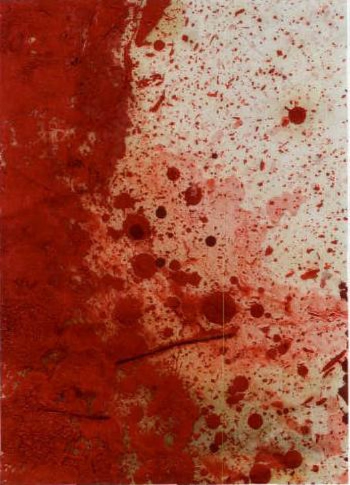 o.T. by Hermann Nitsch