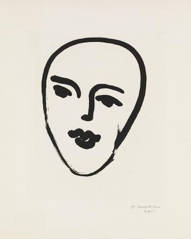 Masque au petit nez by Henri Matisse