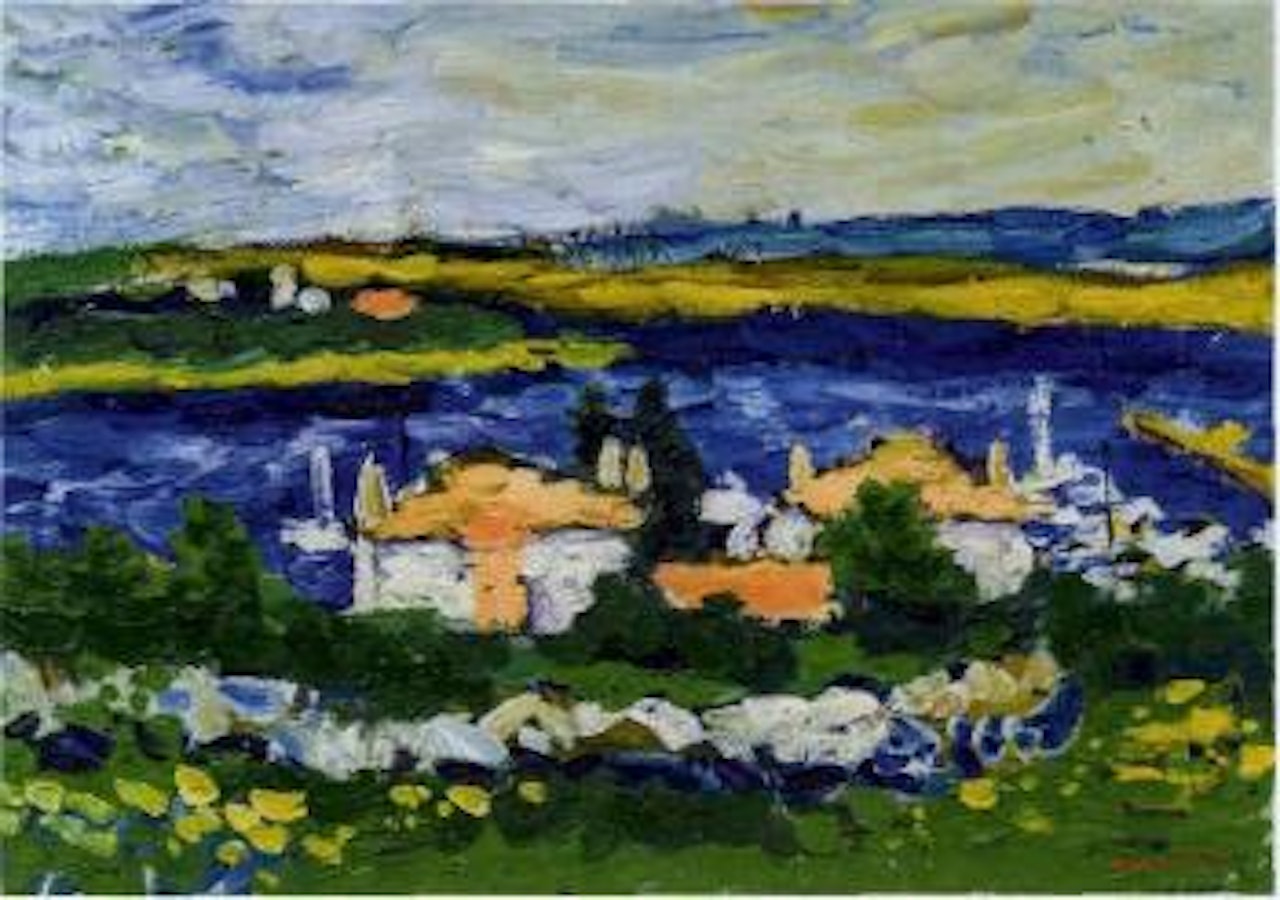 Punat auf der Insel Krk by Karl Stark