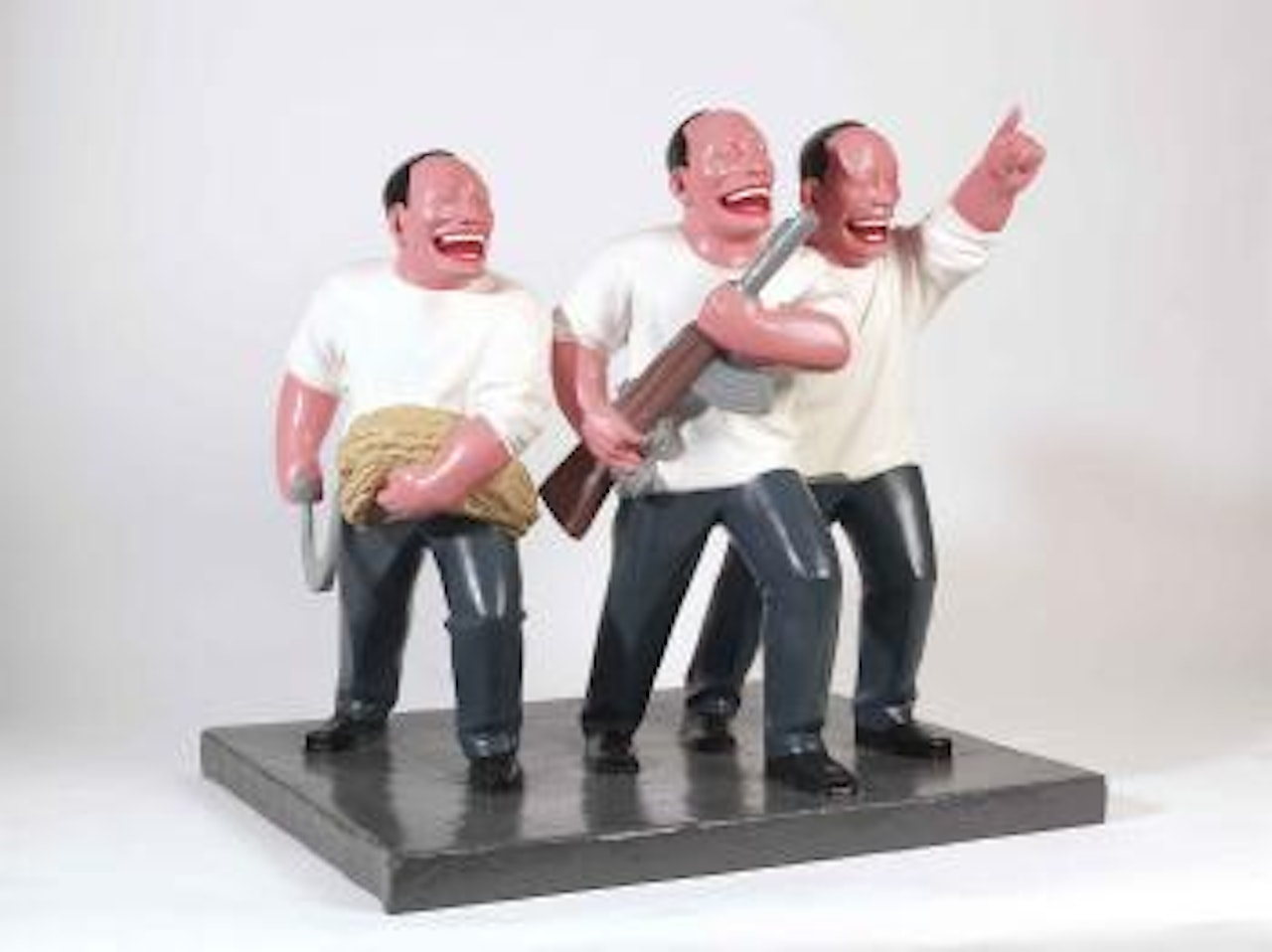 Romanticism & Realism Series 2 by Yue Minjun