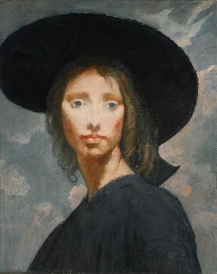 Portrait Of Alick Schepeler by Augustus Edwin John