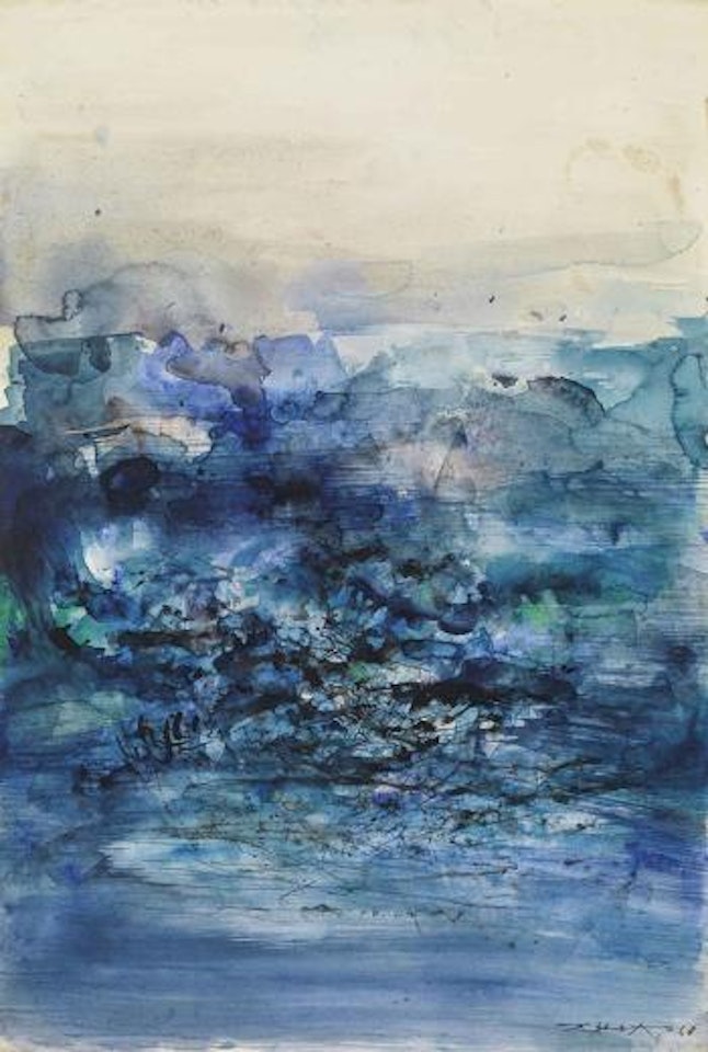 Composition, 1968 by Zao Wou-Ki