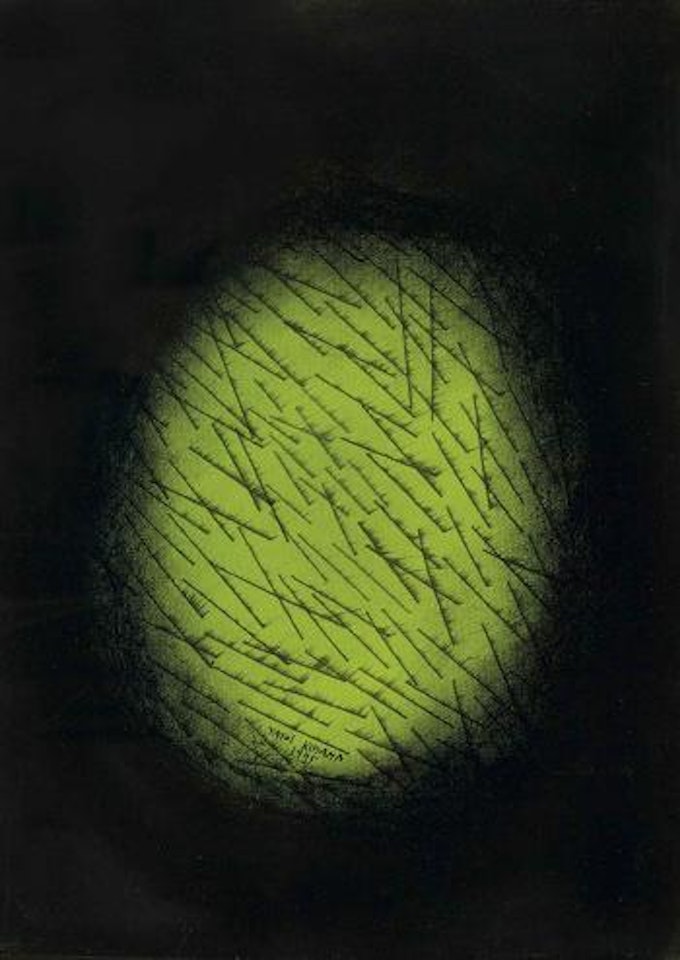 Abstract by Yayoi Kusama