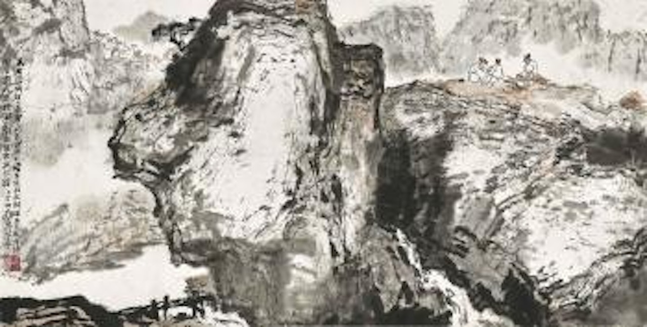 Landscape by Yang Shanshen