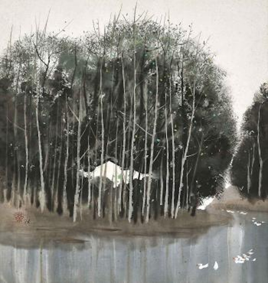 Dahuo Spring by Wu Guanzhong