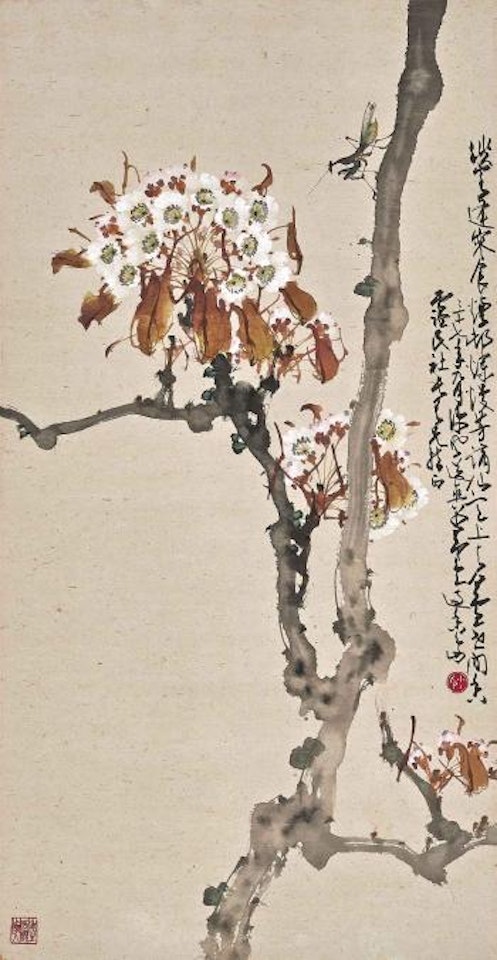Spider Lily and Mantis by Zhao Shao'ang