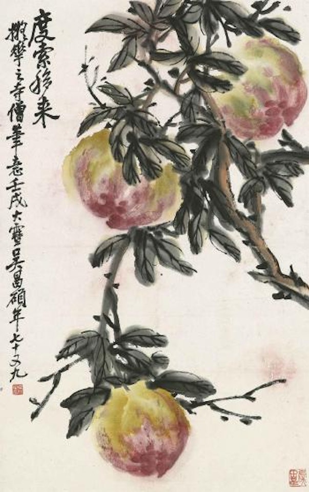 Longevity Peaches by Wu Changshuo