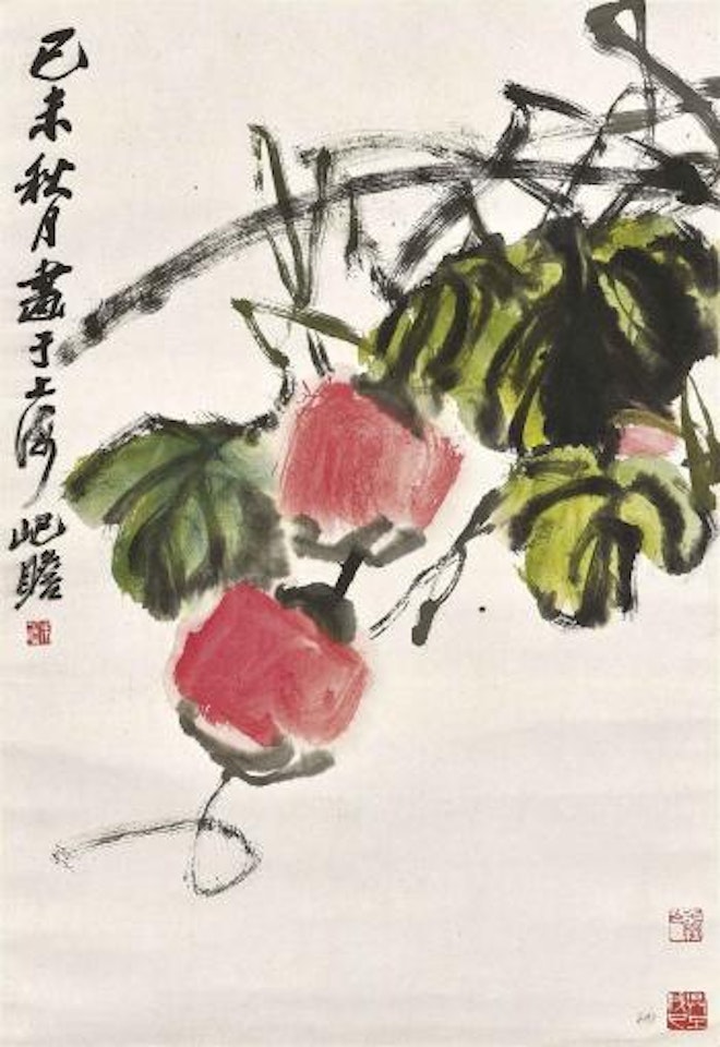 Autumn Fruit by Zhu Qizhan