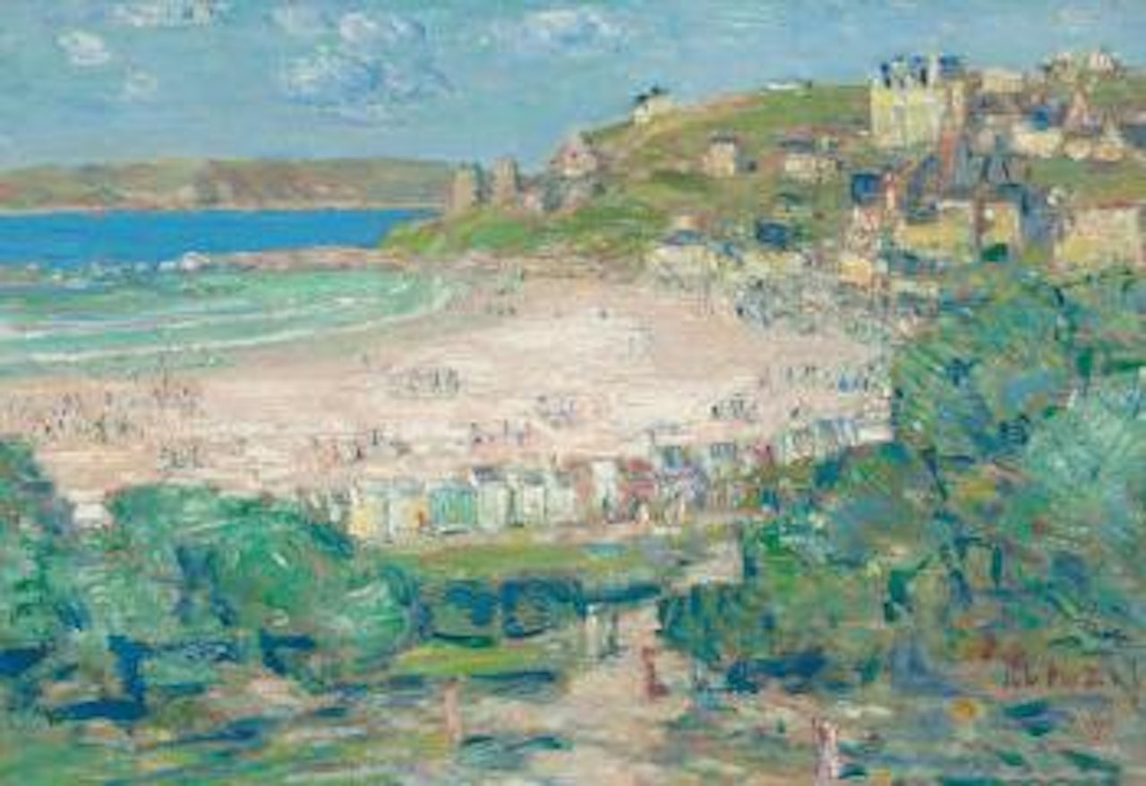Perros-Guirec, Côtes du Nord, France by Childe Hassam