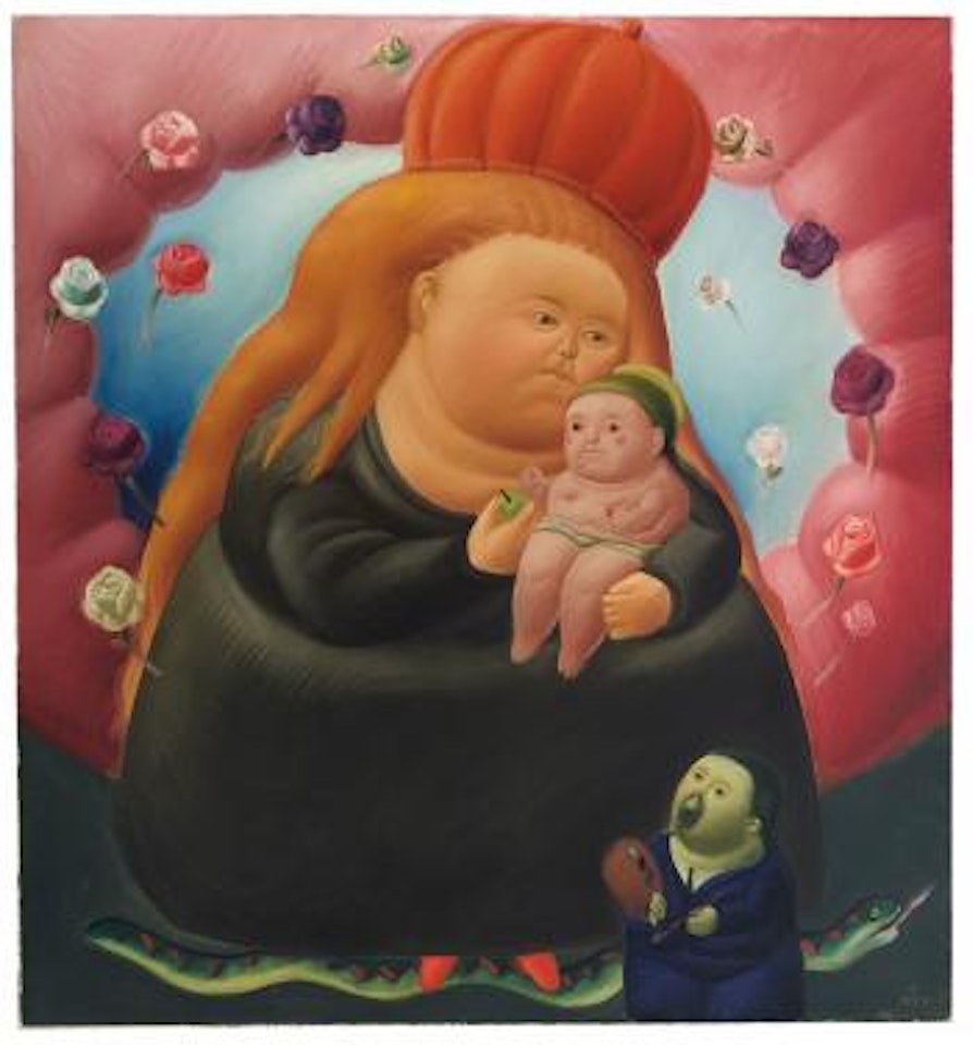 Nuestra Señora De Nueva York (Our Lady Of New York) by Fernando Botero