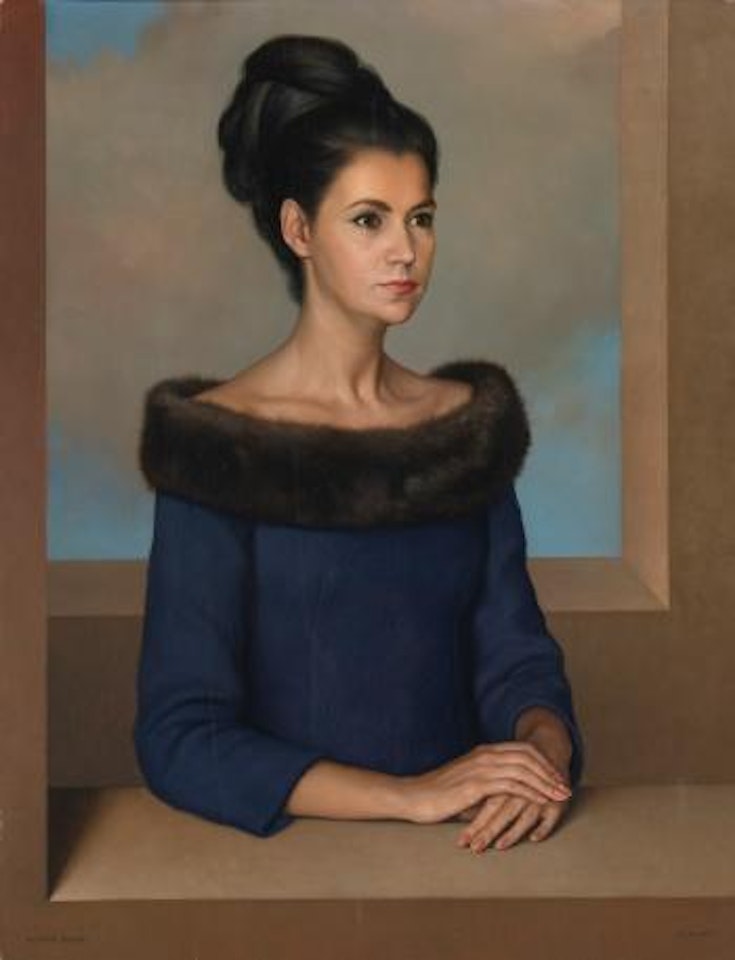 Portrait Of A Lady by Claudio Bravo