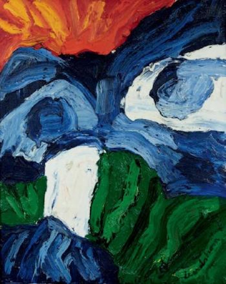 Souvenir neige by Bengt Lindstrom
