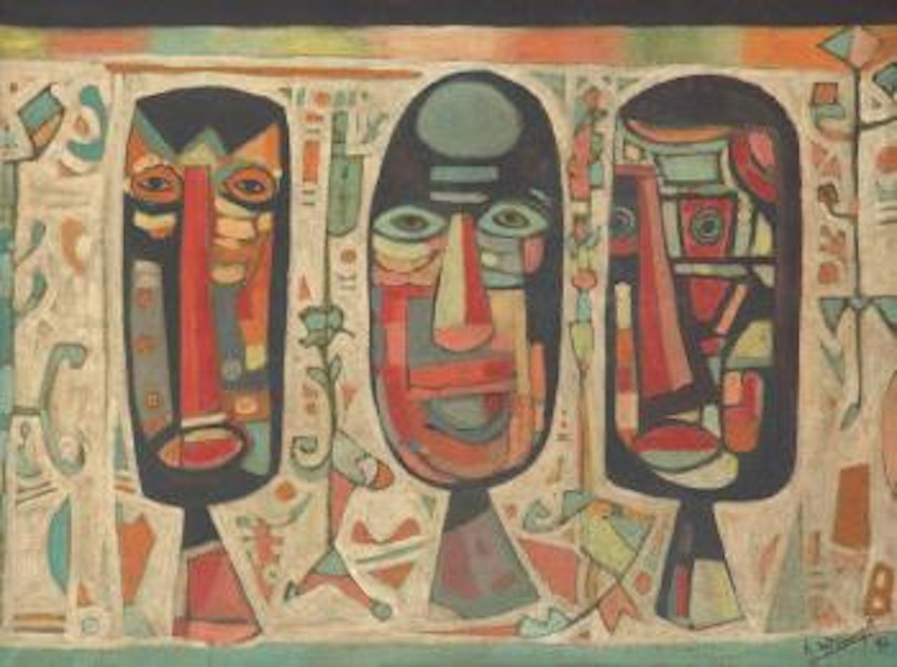 Masques primitifs by Haji Widayat