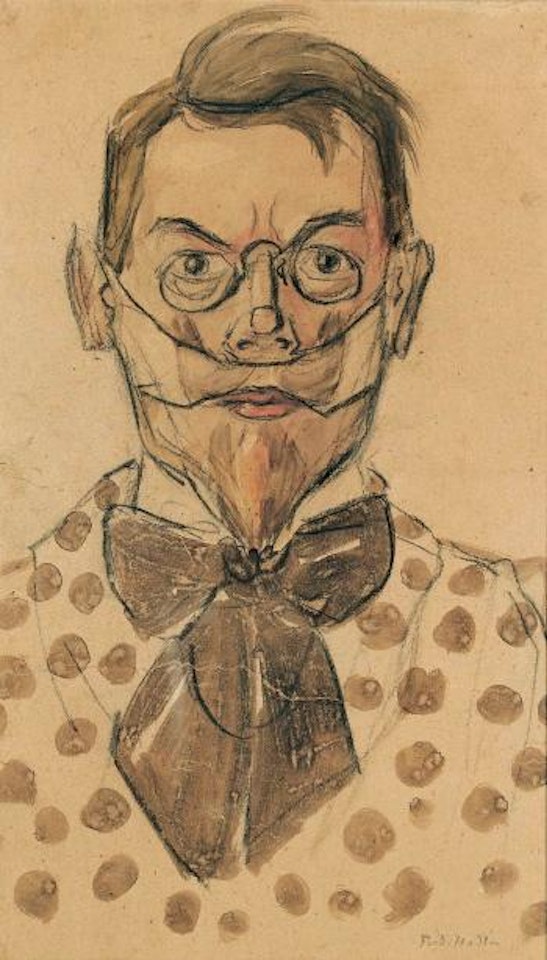 Le pharmacien Burkhard Reber by Ferdinand Hodler