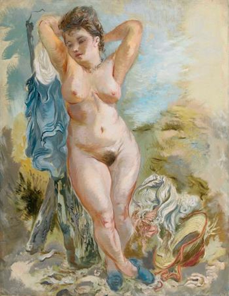 Stehender weiblicher Akt by George Grosz