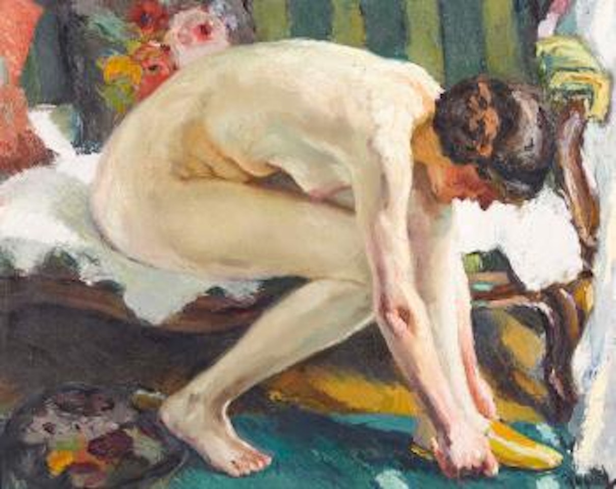 Der gelbe Pantoffel by Edward Cucuel
