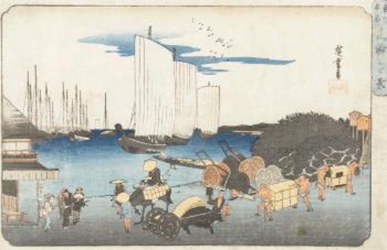 Abend in Takanawa by Utagawa Hiroshige