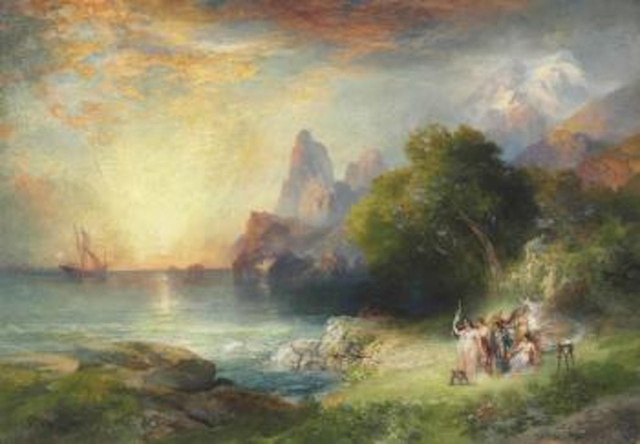 Ulysses and the Sirens by Thomas Moran