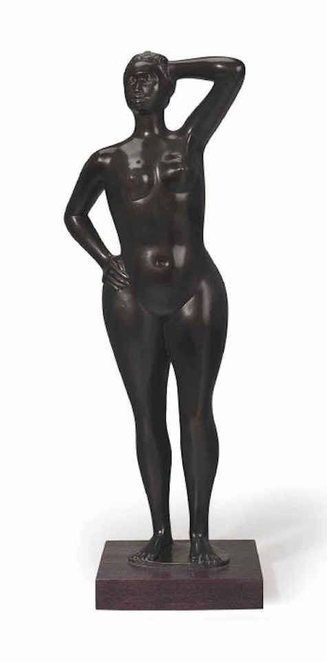 Untitled (Standing African American Woman) by Elizabeth Catlett