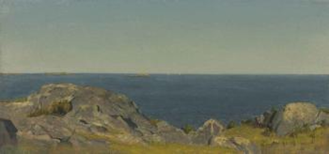 A Sketch at Manchester, Massachusetts by Sanford Robinson Gifford