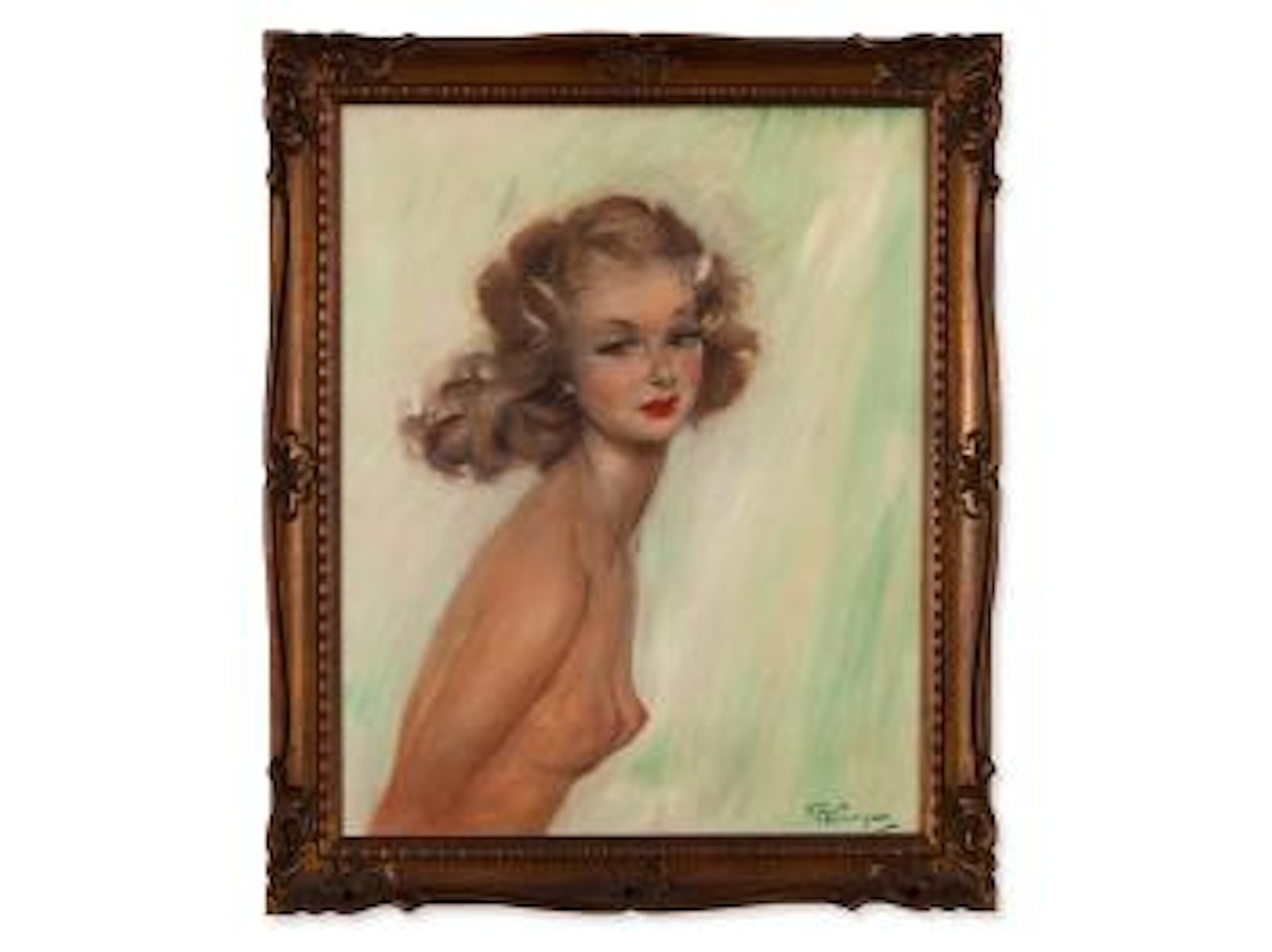 Nude Blonde by Jean Gabriel Domergue