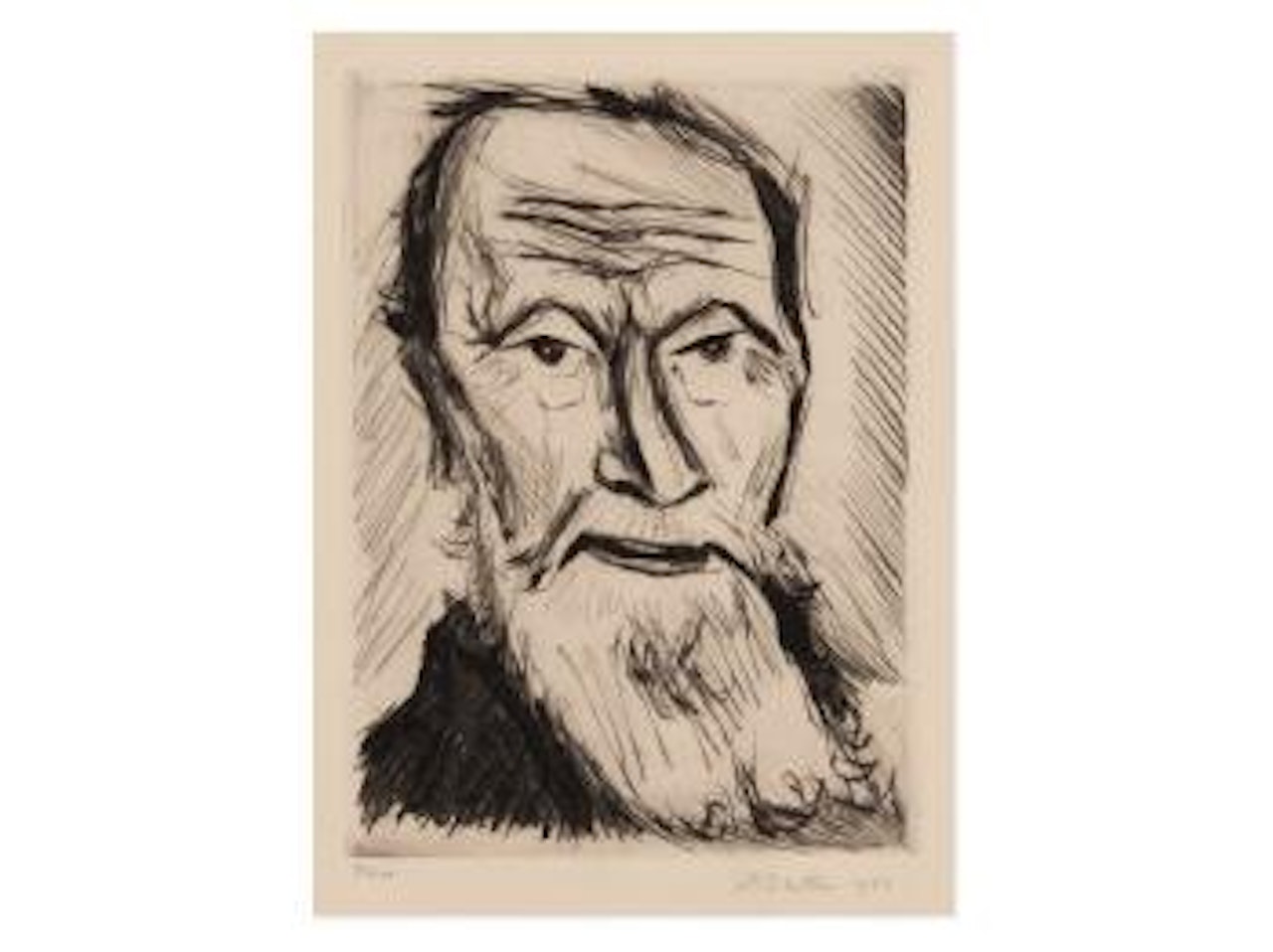 A Frisian by Max Pechstein