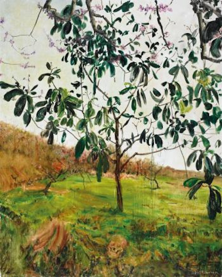Under The Loquat Tree by Zhou Chunya