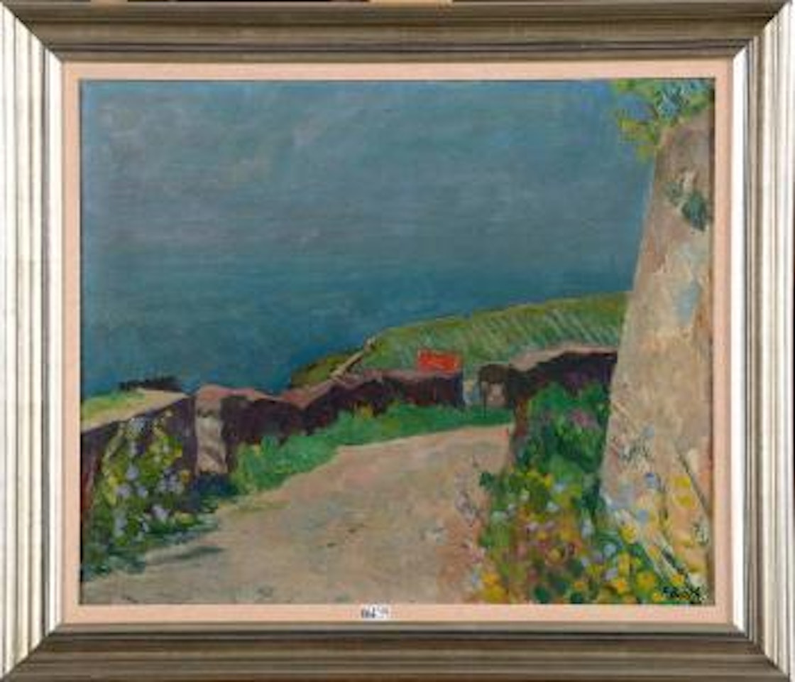 Chemin dans les vignes by Paul Basilius Barth